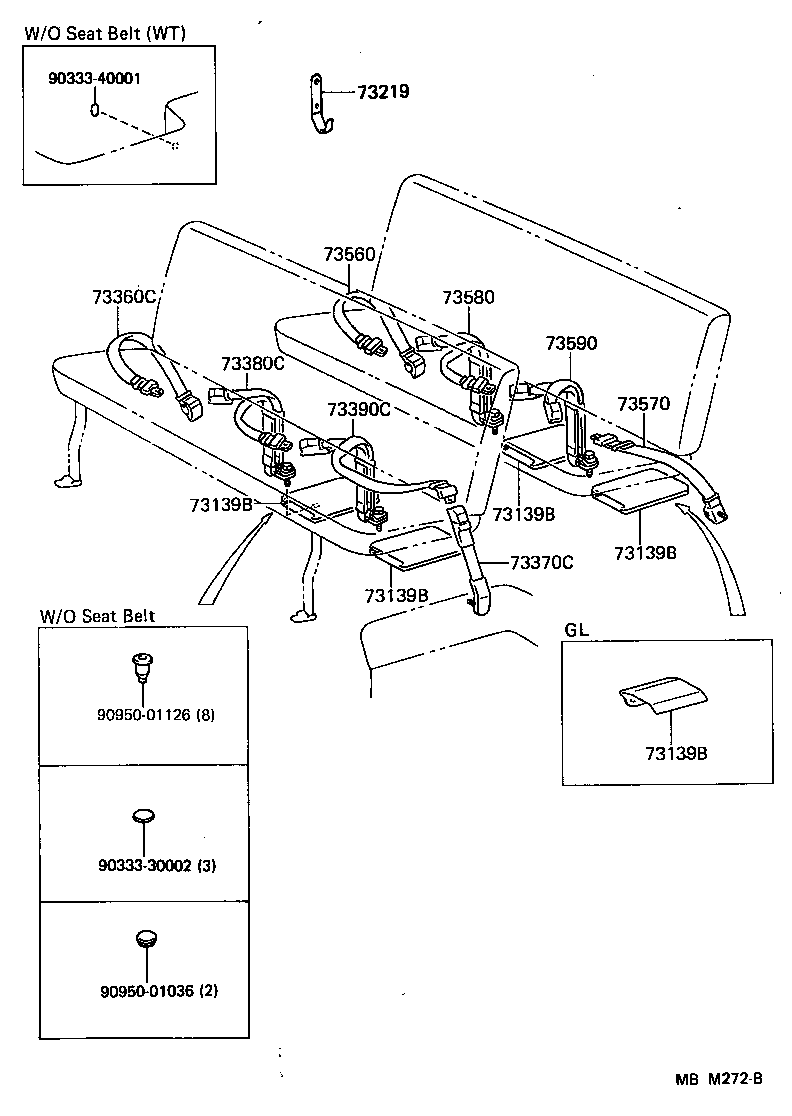  HIACE VAN WAGON |  SEAT BELT