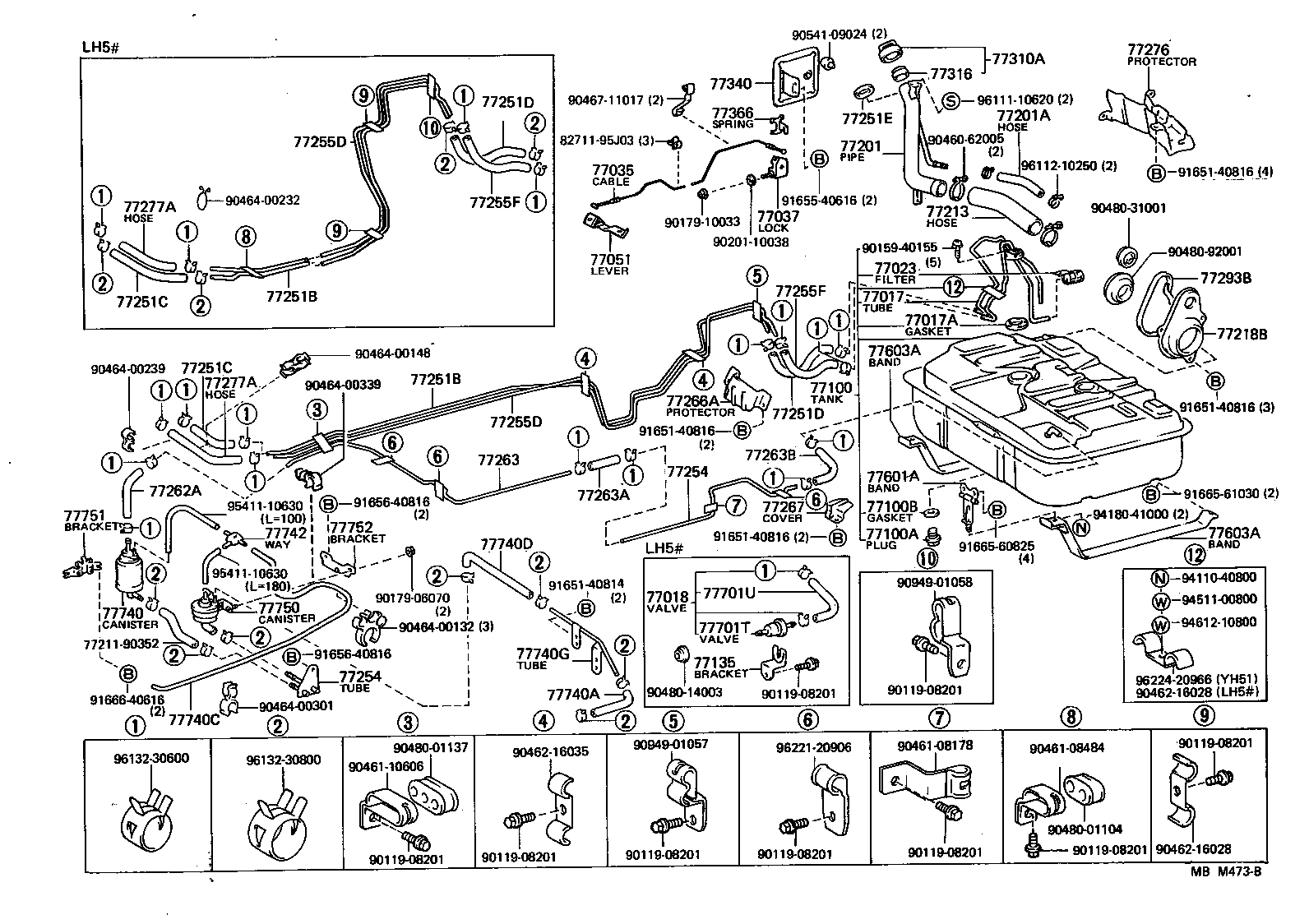  HIACE VAN WAGON |  FUEL TANK TUBE