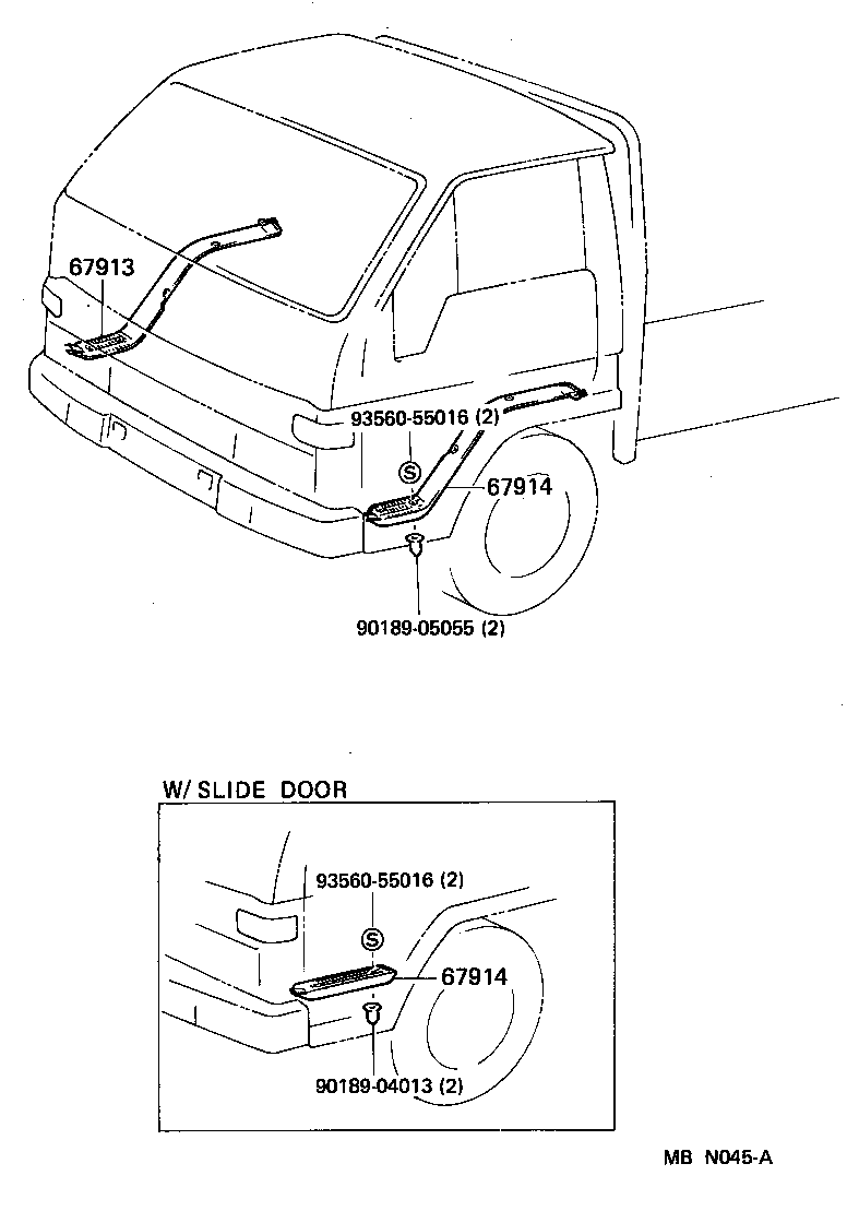  TOYOACE DYNA |  FLOOR MAT SILENCER PAD