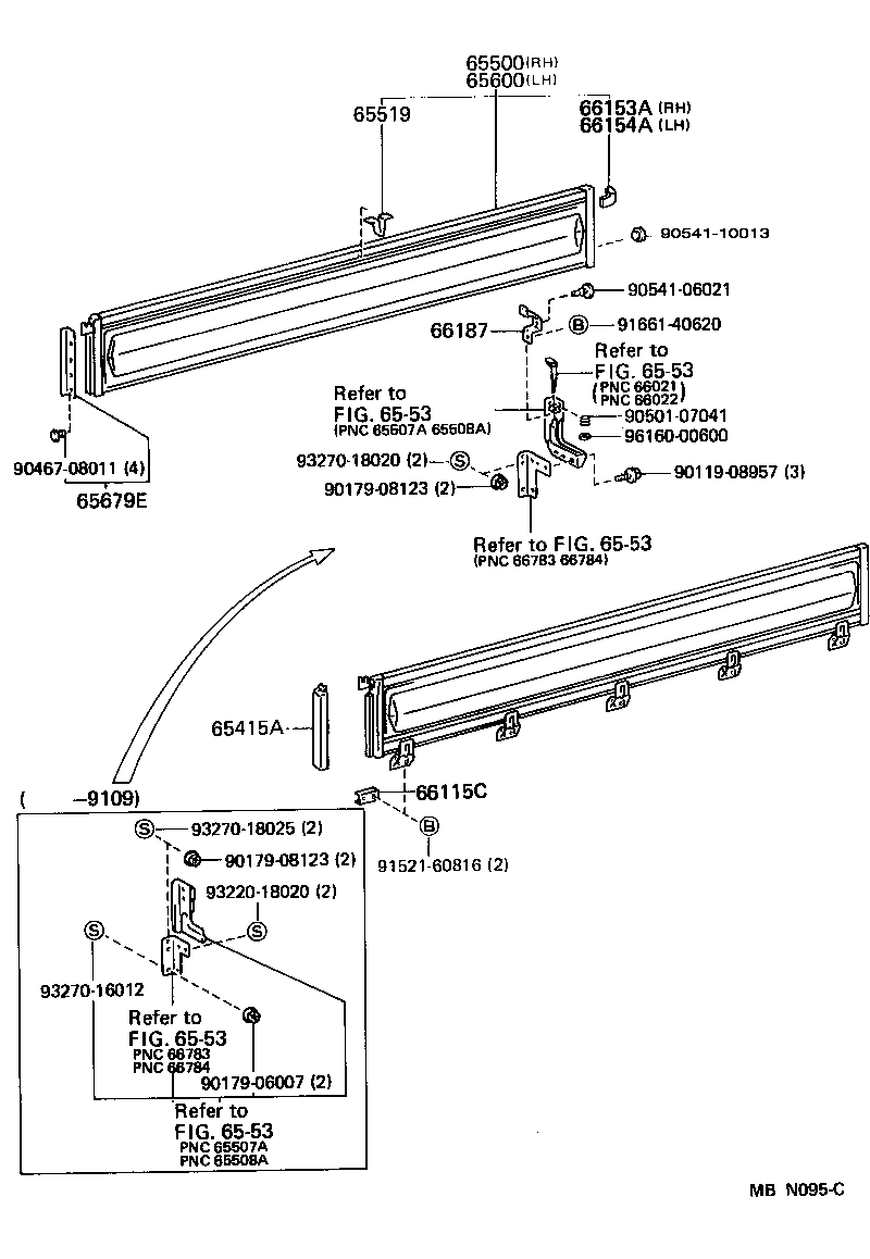  TOYOACE DYNA |  REAR BODY SIDE PANEL