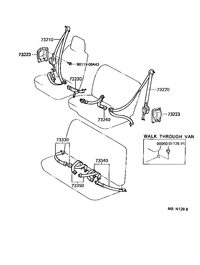  TOYOACE DYNA |  SEAT BELT