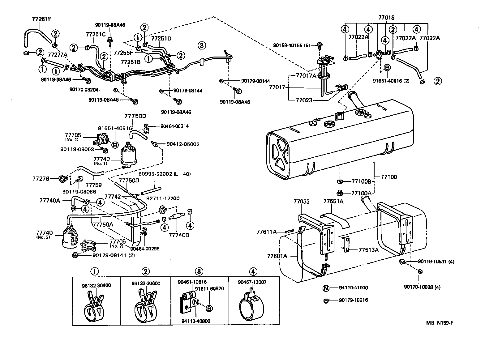  TOYOACE DYNA |  FUEL TANK TUBE