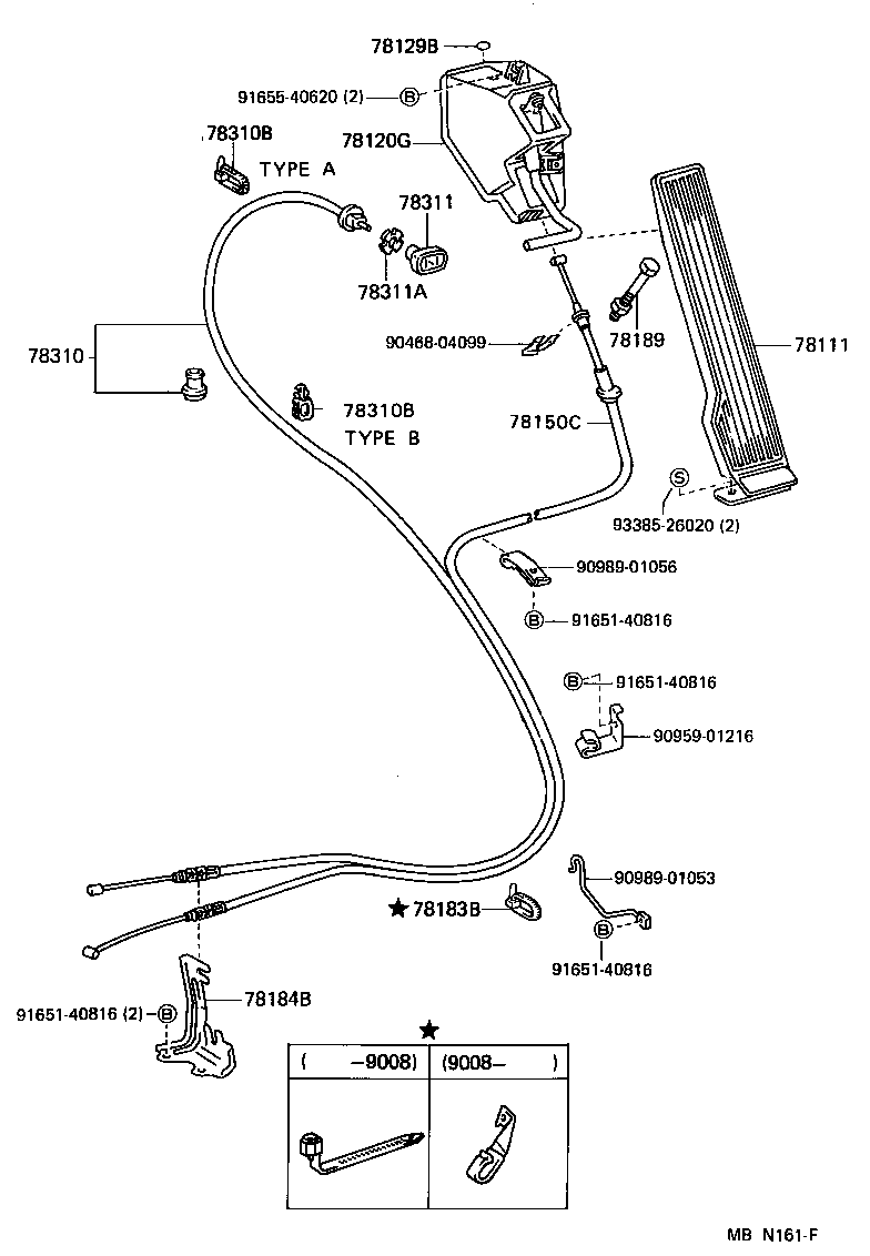  TOYOACE DYNA |  ACCELERATOR LINK