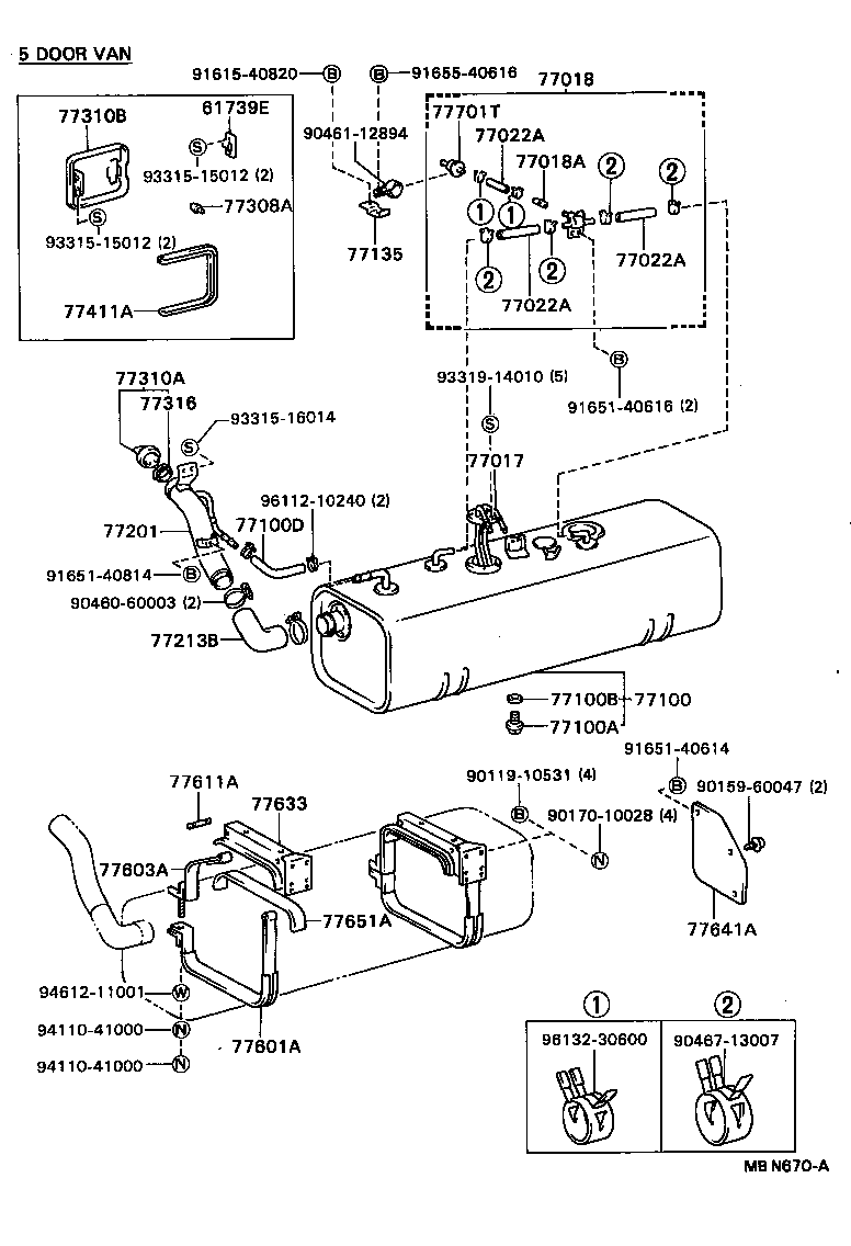 DYNA TOYOACE |  FUEL TANK TUBE
