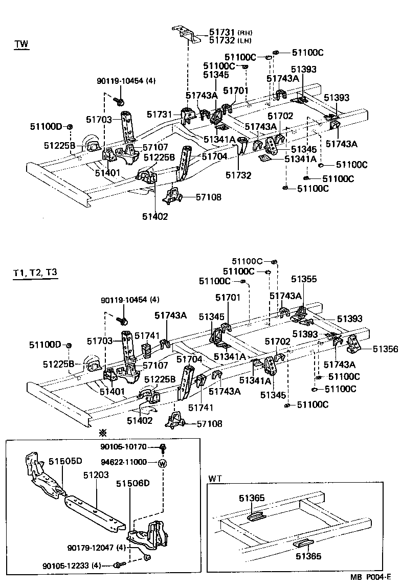  HIACE TRUCK |  FRAME