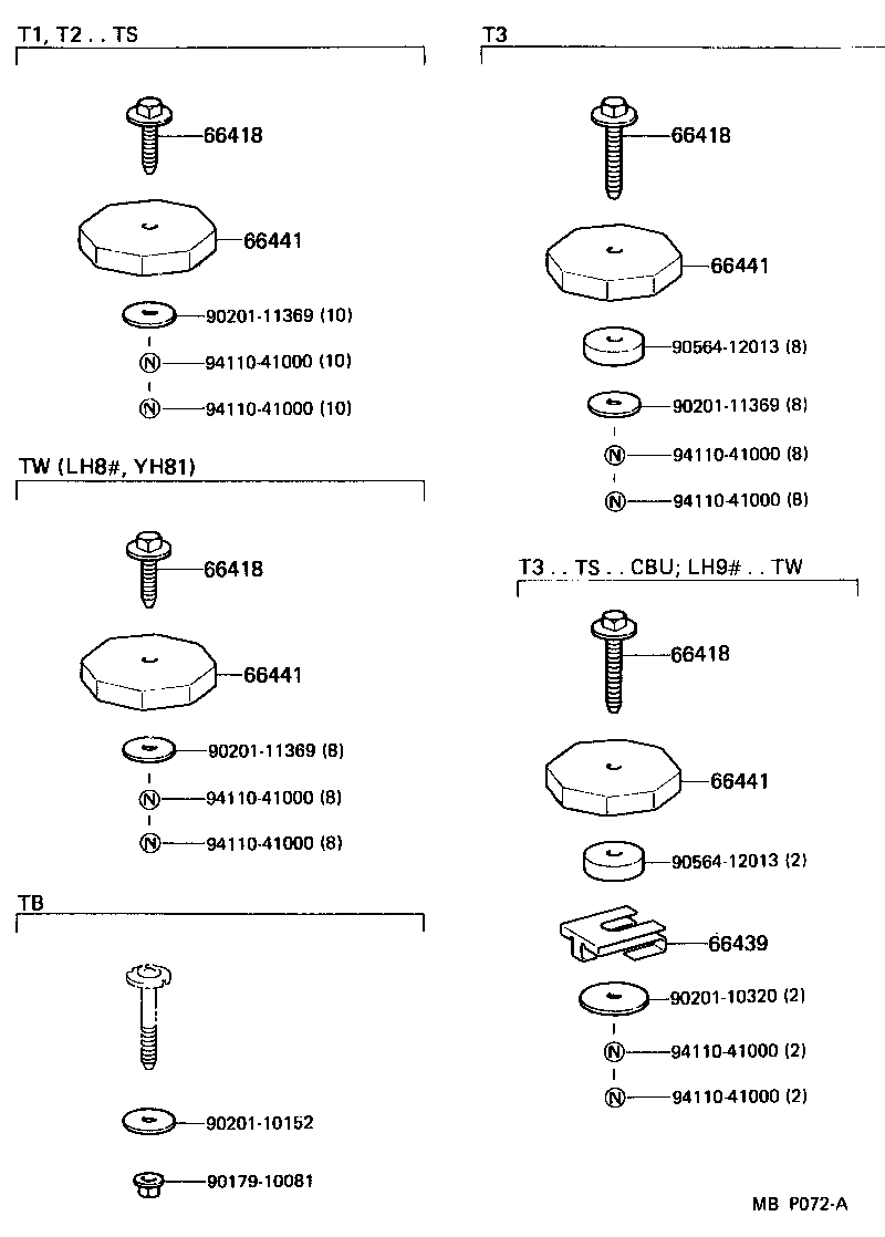  HIACE TRUCK |  REAR BODY MOUNTING