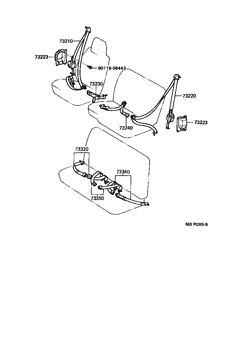  HIACE TRUCK |  SEAT BELT