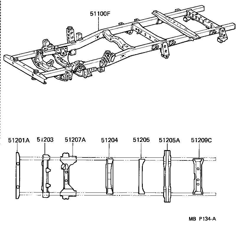  HIACE TRUCK |  FRAME