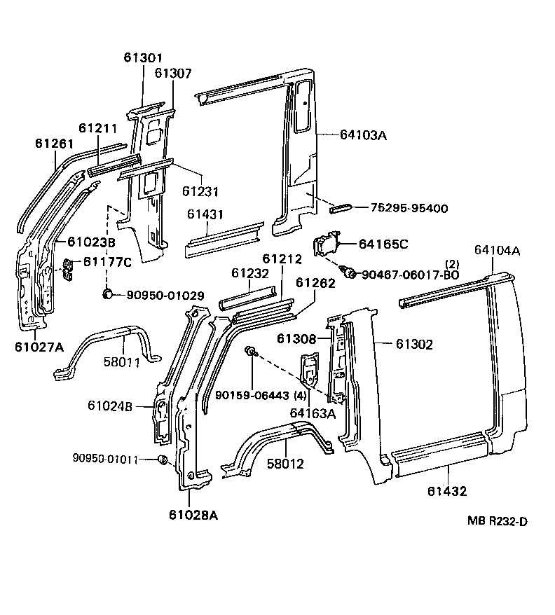 DYNA TOYOACE |  SIDE MEMBER