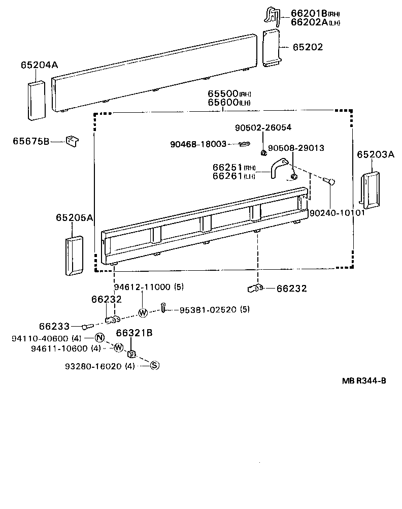  DYNA TOYOACE |  REAR BODY SIDE PANEL