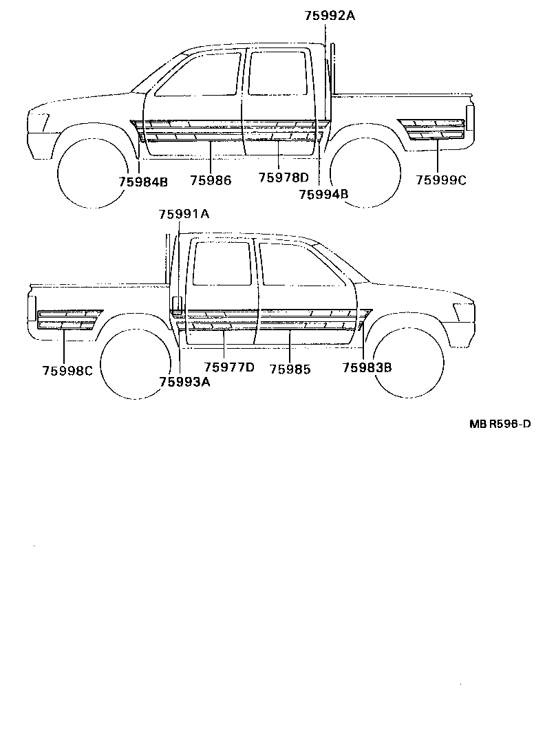  HILUX |  BODY STRIPE