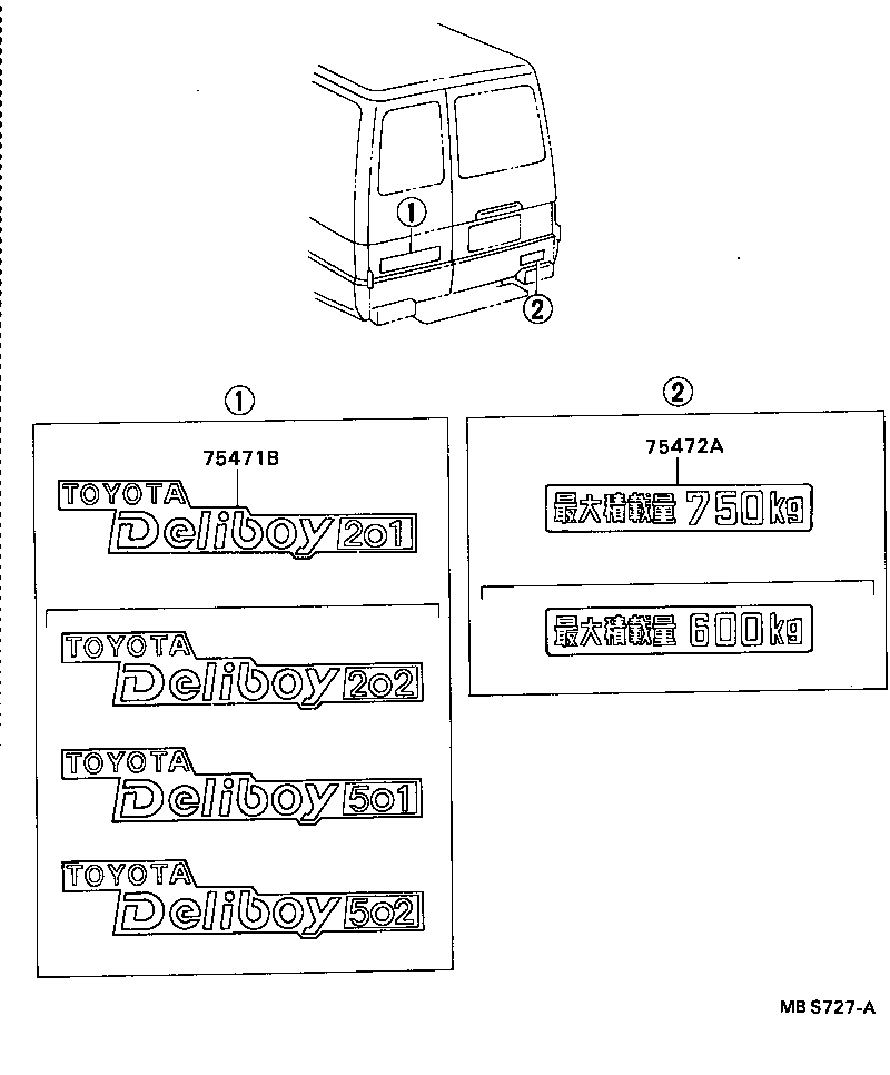  DELIBOY |  EMBLEM NAME PLATE