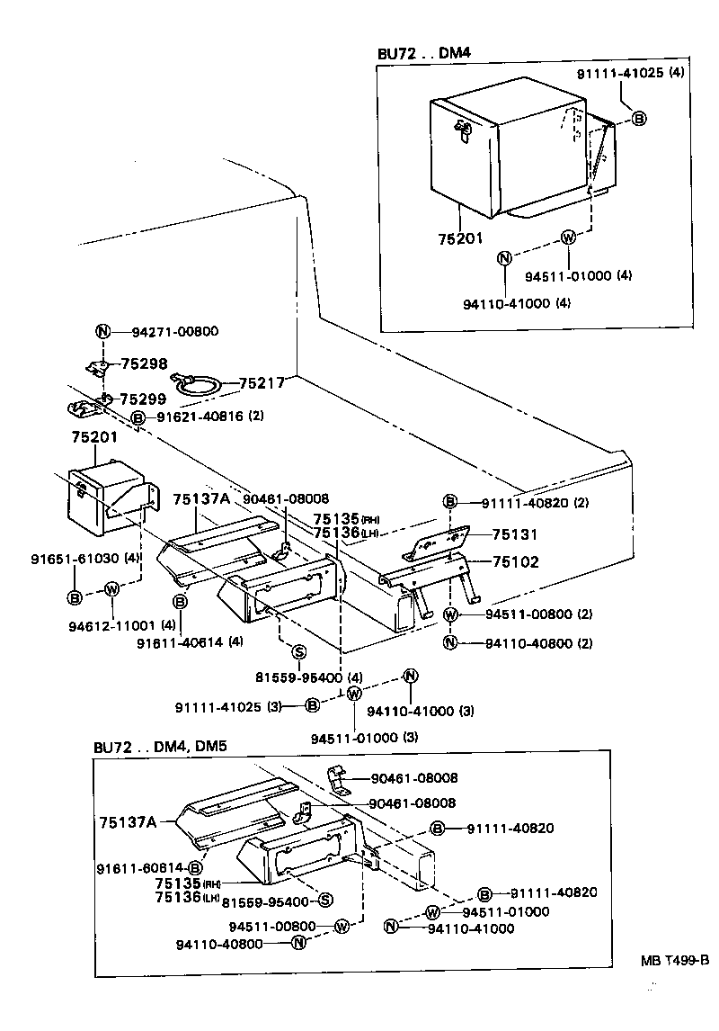  DYNA TOYOACE |  TOOL BOX LICENSE PLATE BRACKET