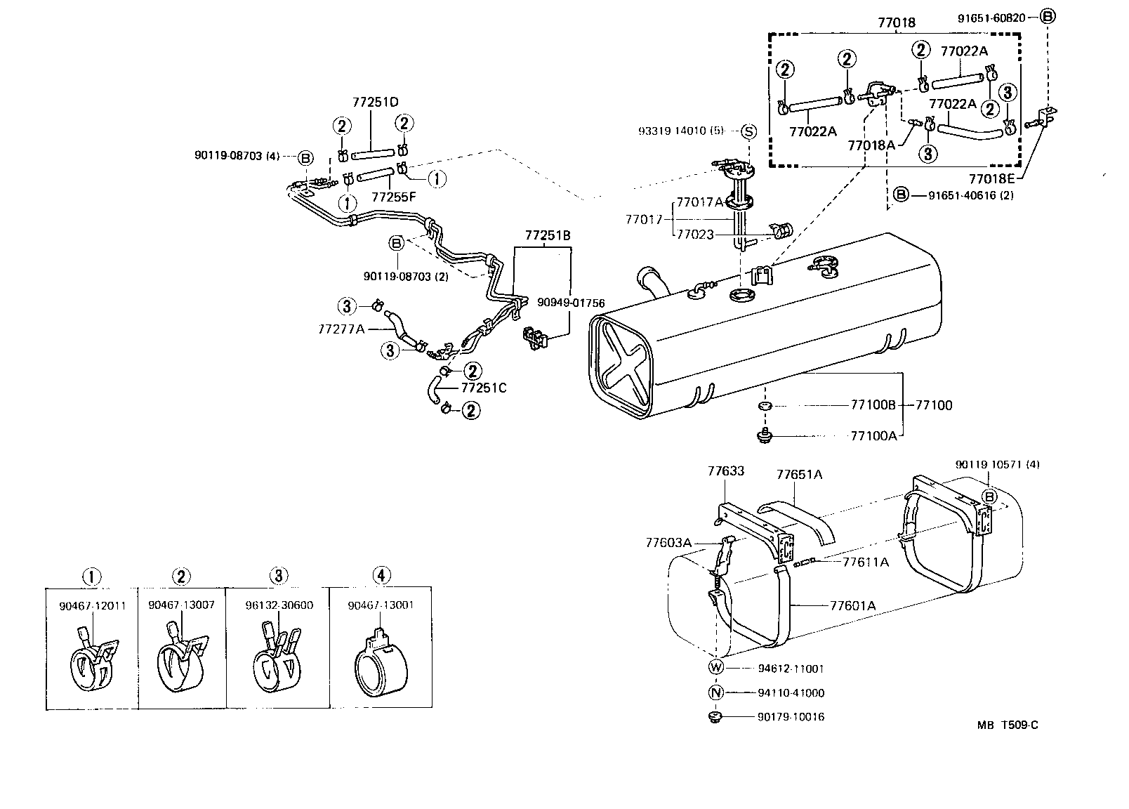  HIACE TRUCK |  FUEL TANK TUBE