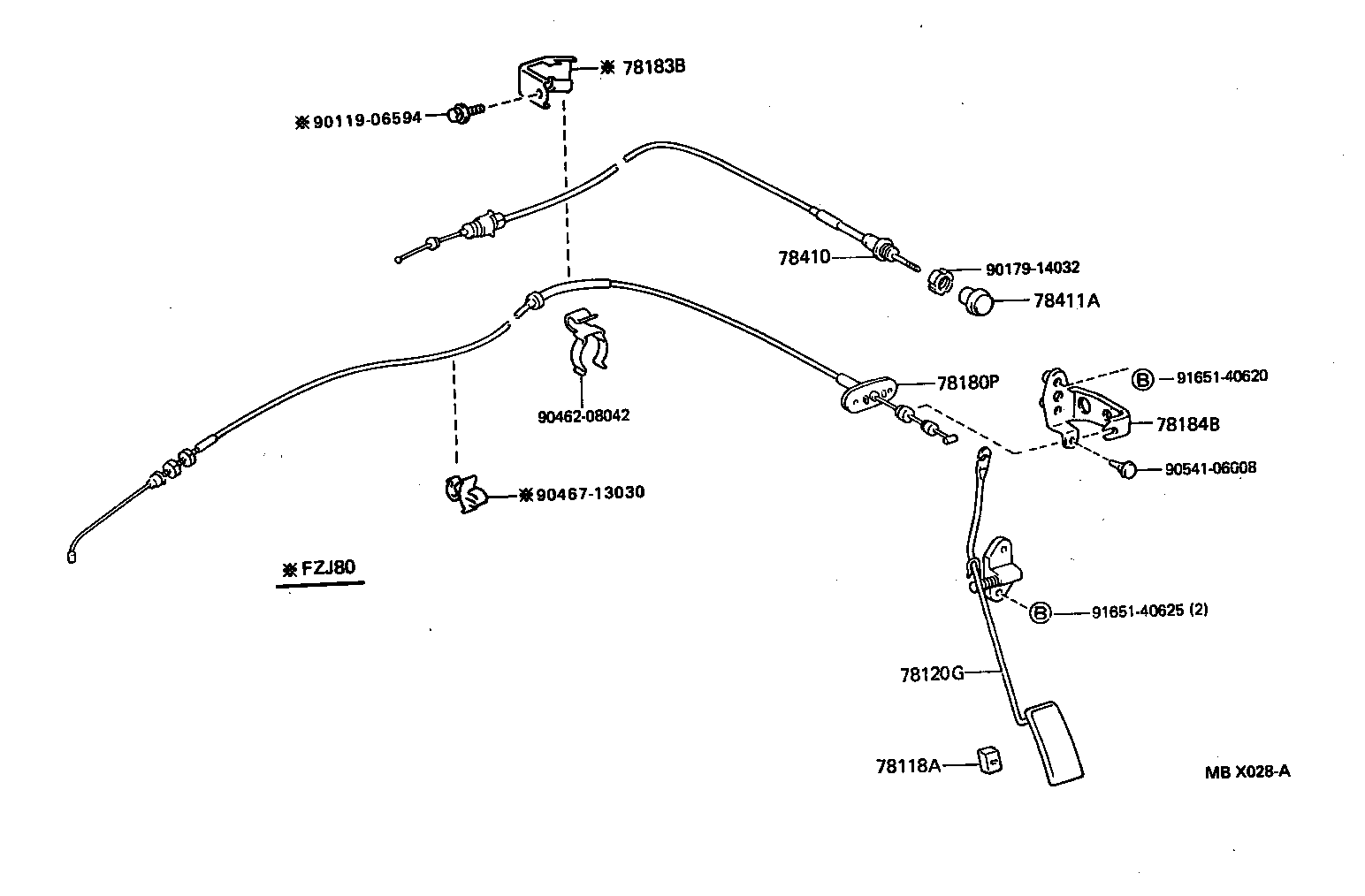  LAND CRUISER VAN |  ACCELERATOR LINK