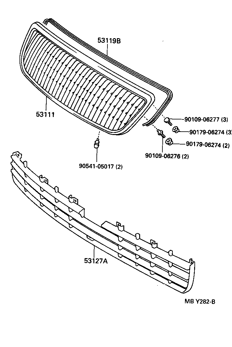 ARISTO |  RADIATOR GRILLE