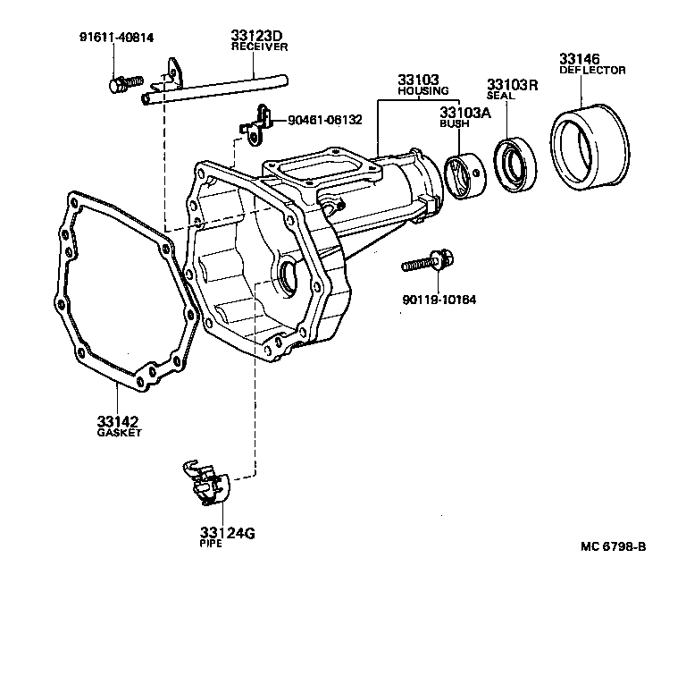  HILUX |  EXTENSION HOUSING MTM