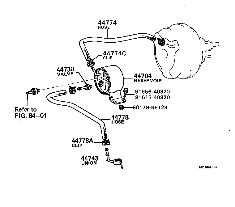  HILUX |  BRAKE BOOSTER VACUUM TUBE