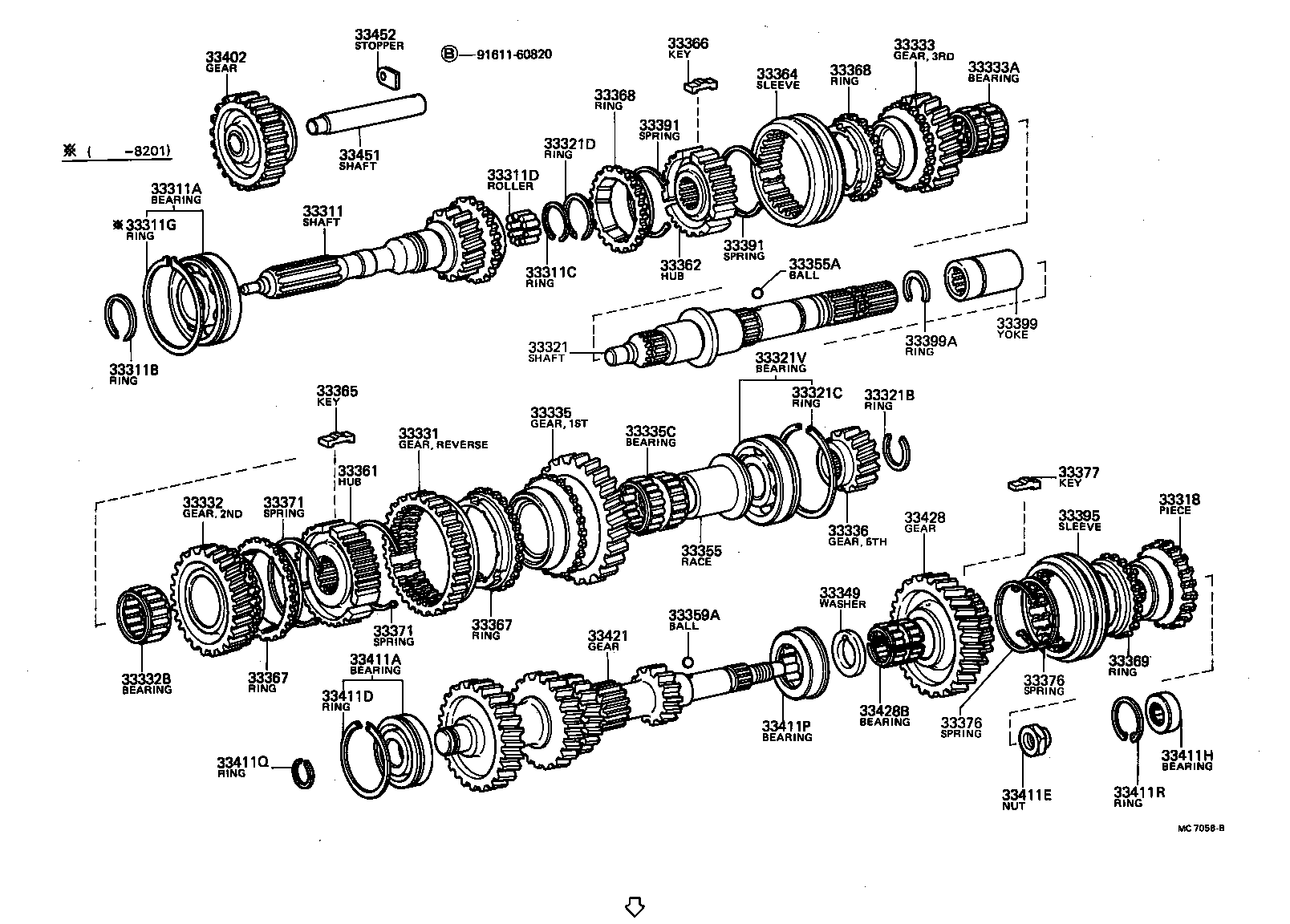  HILUX |  TRANSMISSION GEAR MTM