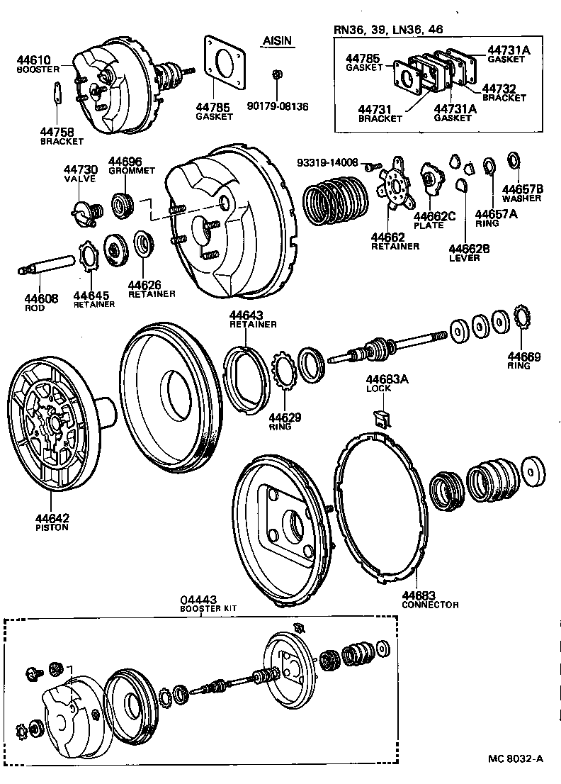  HILUX |  BRAKE BOOSTER VACUUM TUBE