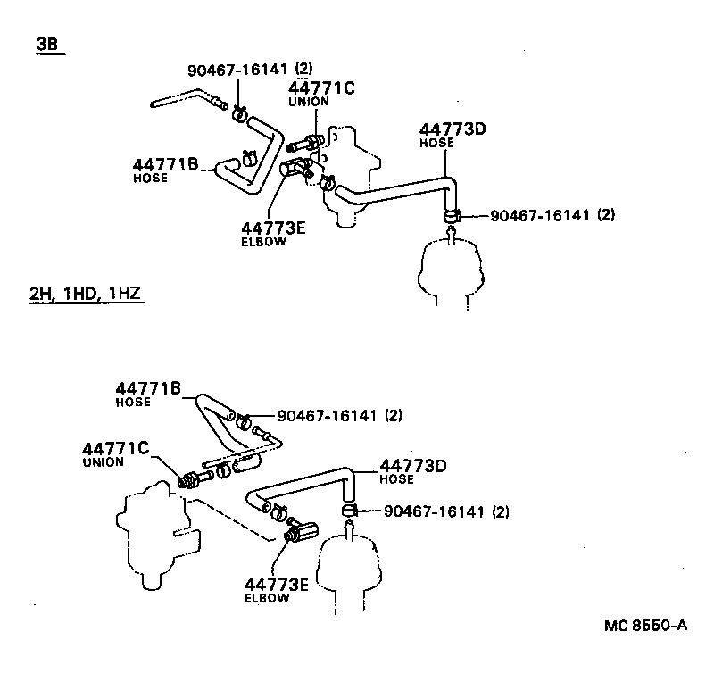  COASTER |  EXHAUST BRAKE TUBE CLAMP