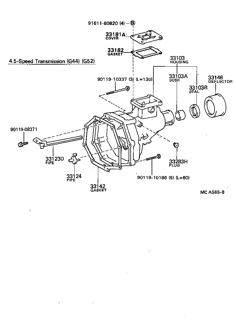  HILUX |  EXTENSION HOUSING MTM