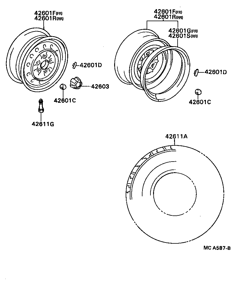  HILUX |  DISC WHEEL WHEEL CAP