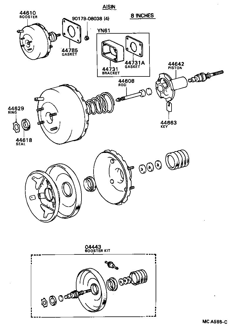  HILUX |  BRAKE BOOSTER VACUUM TUBE