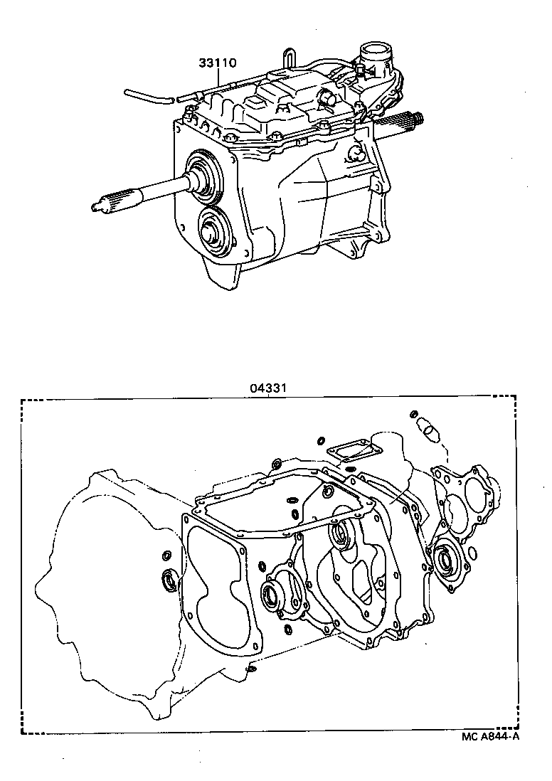  BLIZZARD |  TRANSAXLE OR TRANSMISSION ASSY GASKET KIT MTM