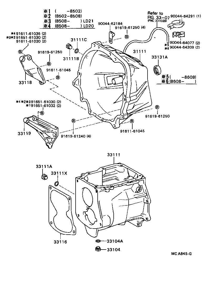  BLIZZARD |  CLUTCH HOUSING TRANSMISSION CASE MTM