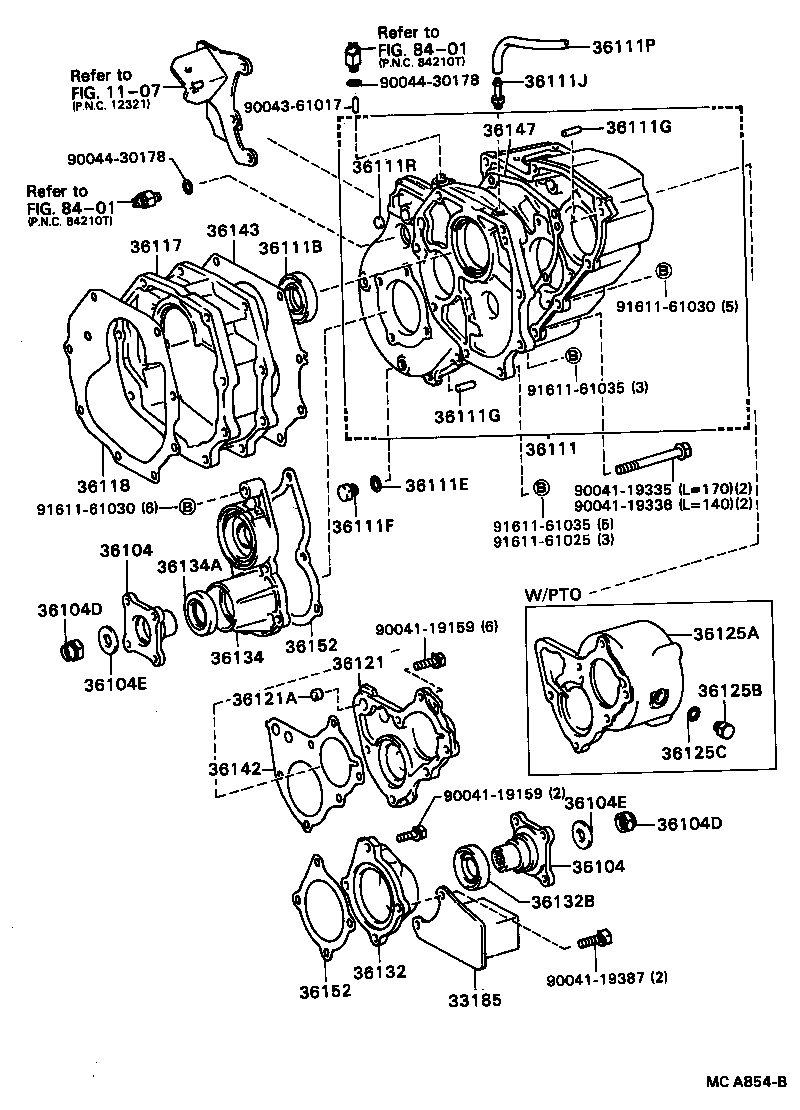  BLIZZARD |  TRANSFER CASE EXTENSION HOUSING