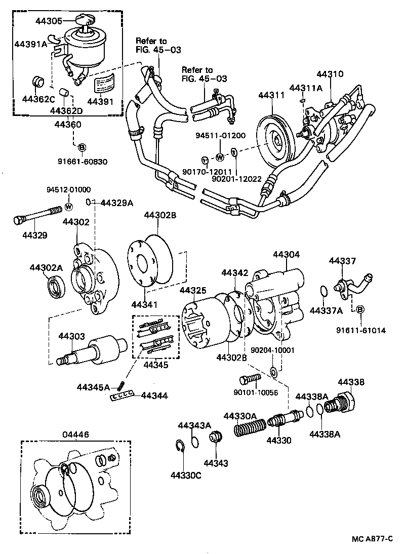  BLIZZARD |  VANE PUMP RESERVOIR POWER STEERING