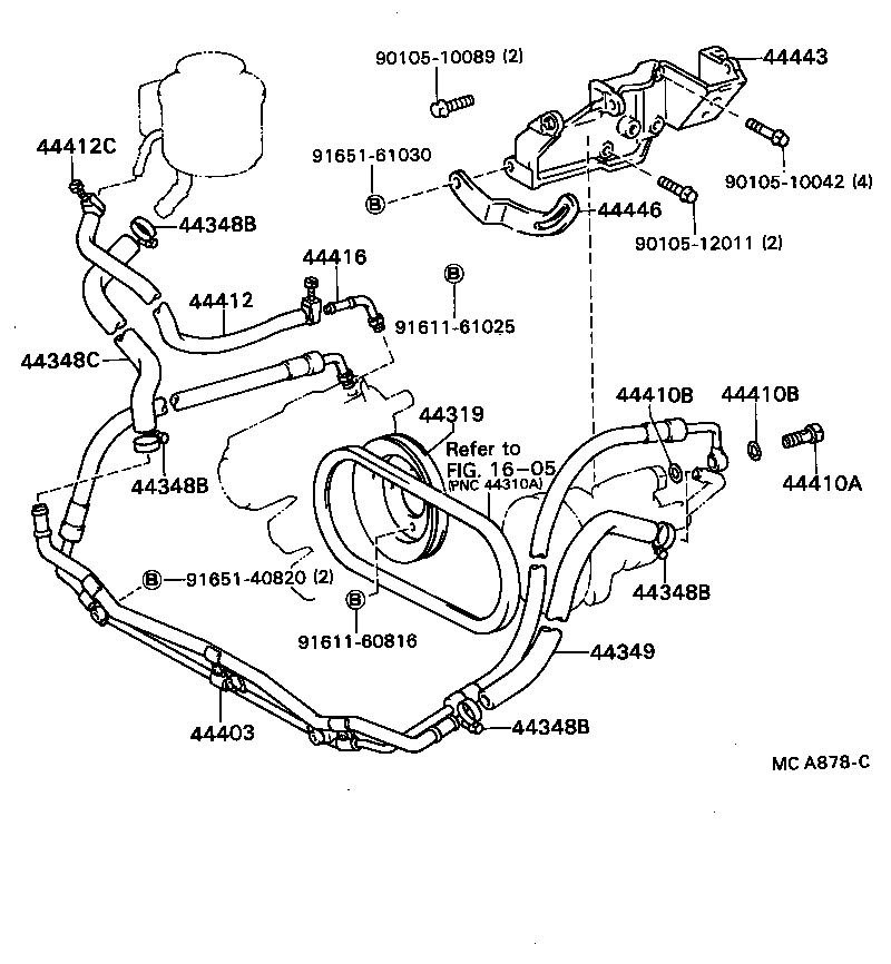  BLIZZARD |  POWER STEERING TUBE