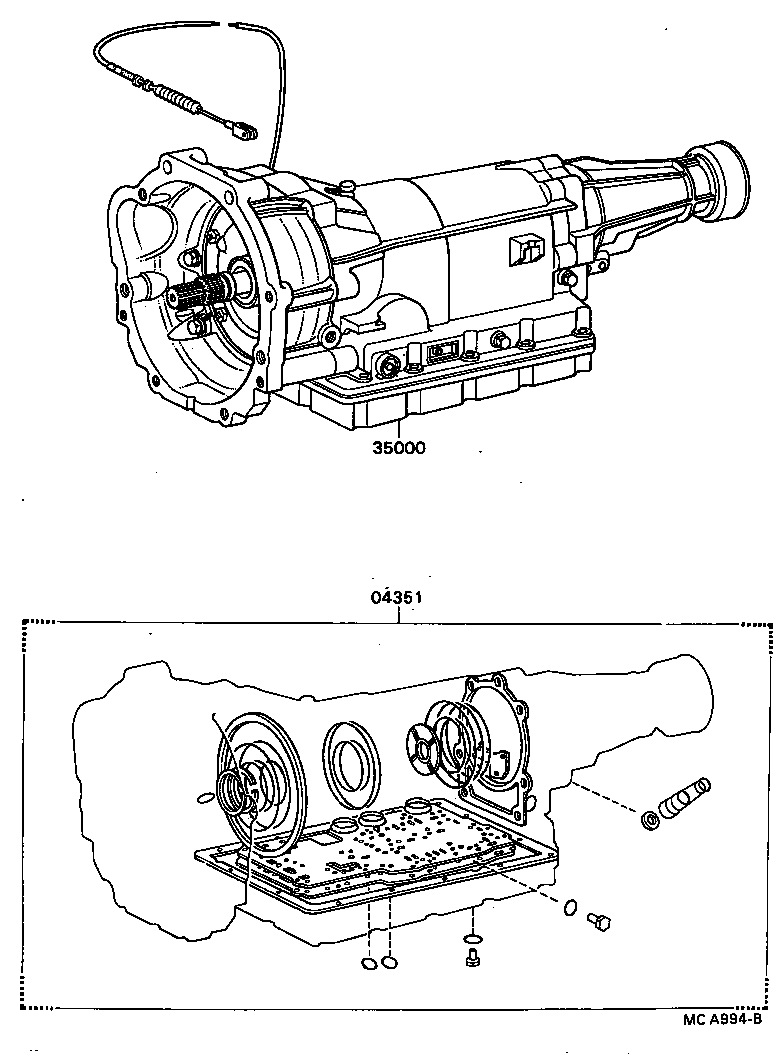  MARK 2 |  TRANSAXLE OR TRANSMISSION ASSY GASKET KIT ATM