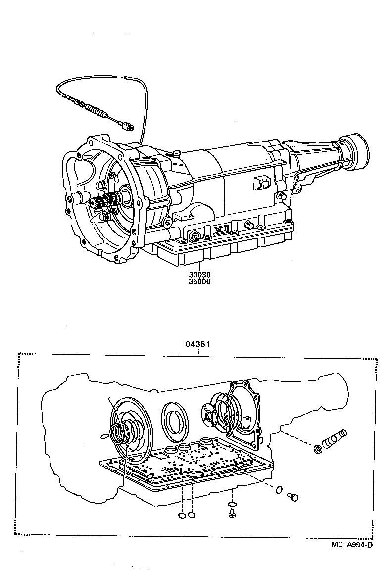  MARK 2 |  TRANSAXLE OR TRANSMISSION ASSY GASKET KIT ATM