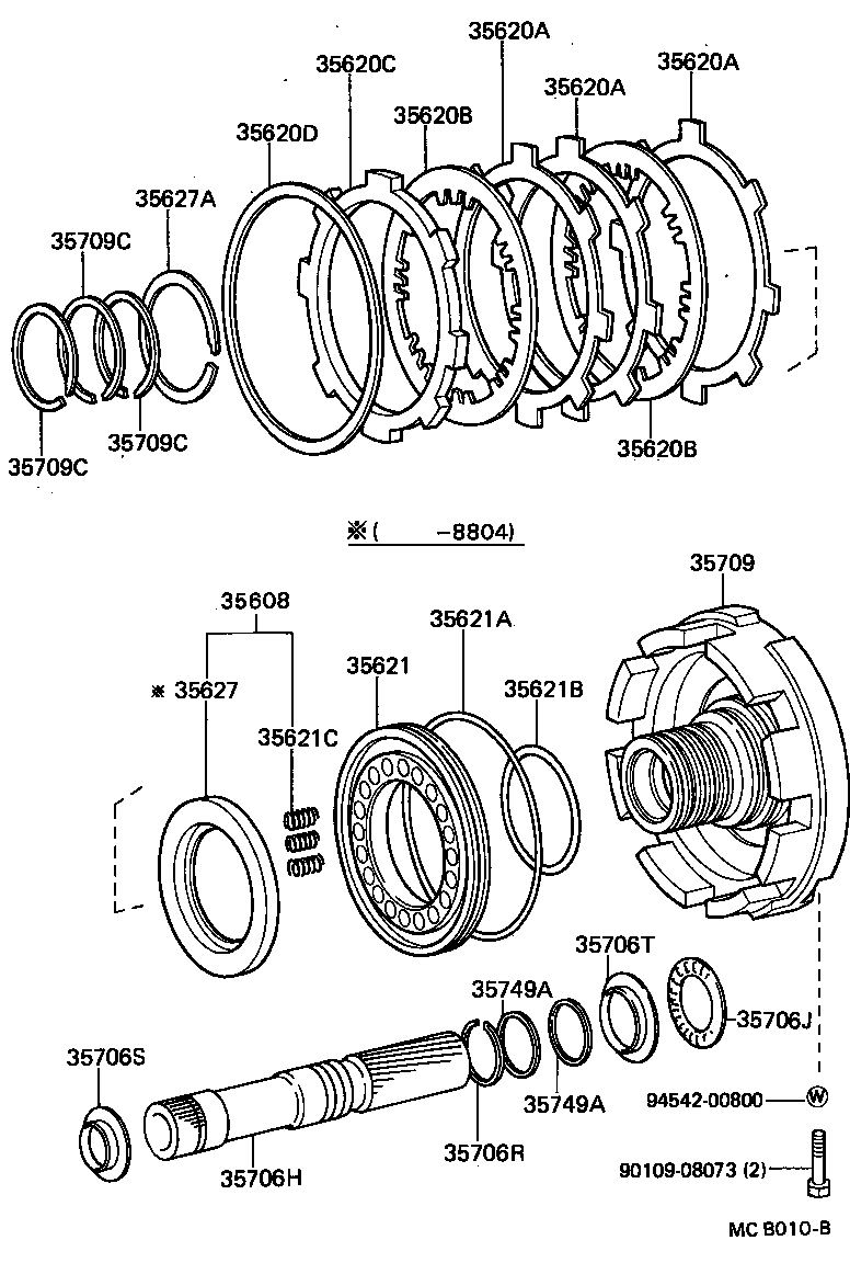  MARK 2 |  CENTER SUPPORT PLANETARY SUN GEAR ATM