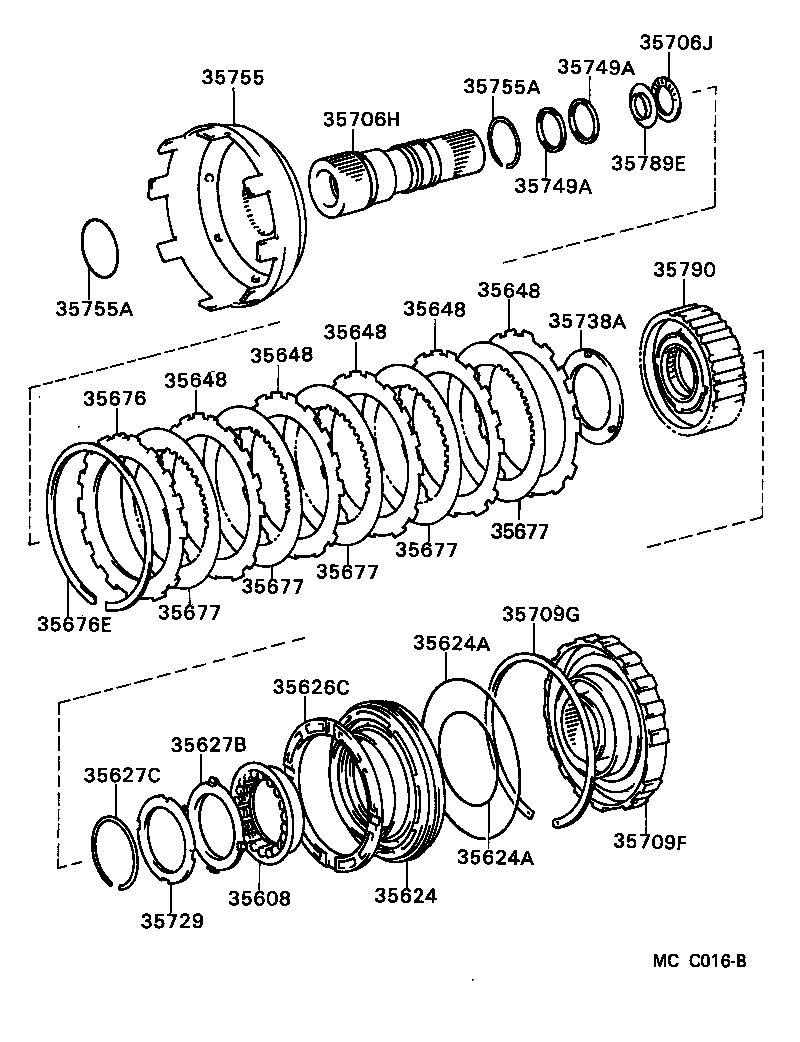  MARK 2 |  CENTER SUPPORT PLANETARY SUN GEAR ATM
