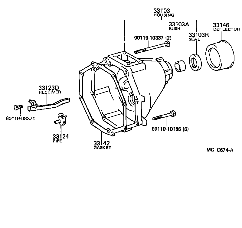  LITEACE VAN WAGON |  EXTENSION HOUSING MTM