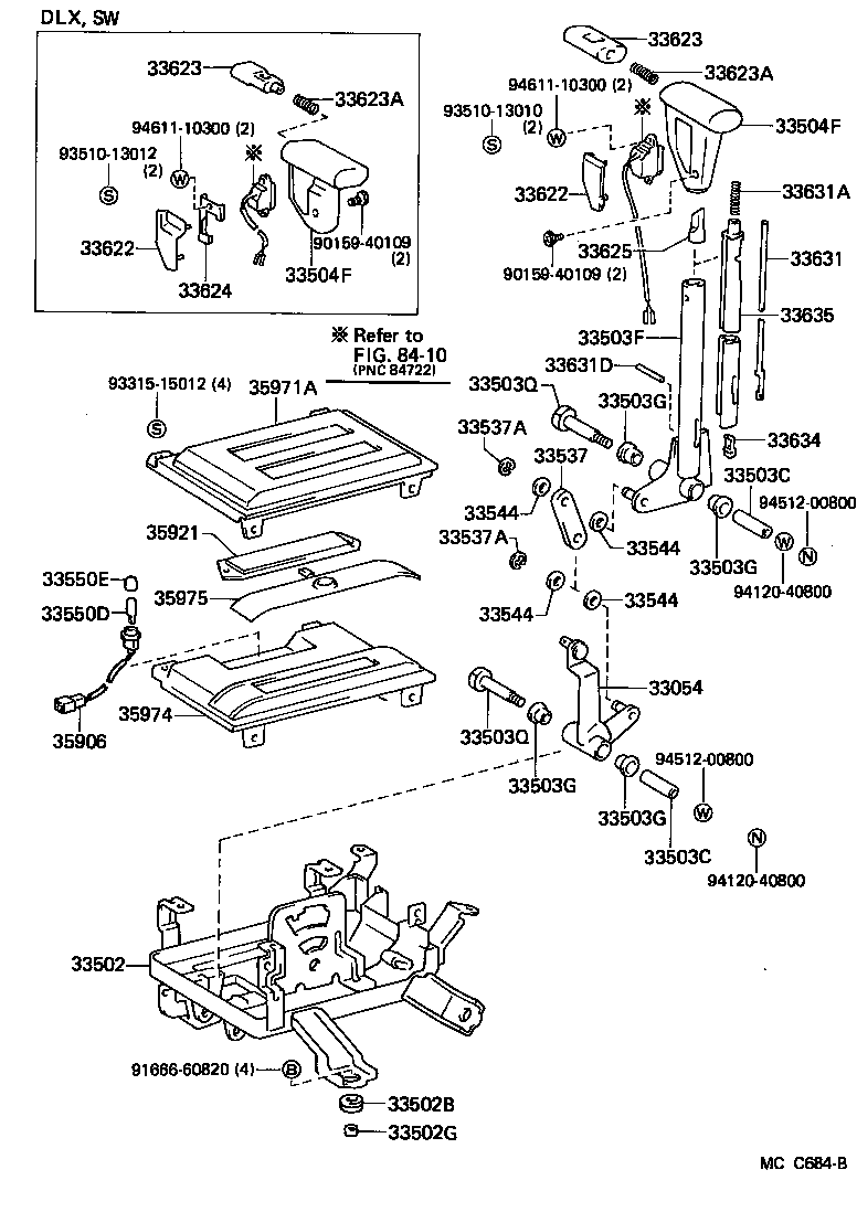  LITEACE VAN WAGON |  SHIFT LEVER RETAINER