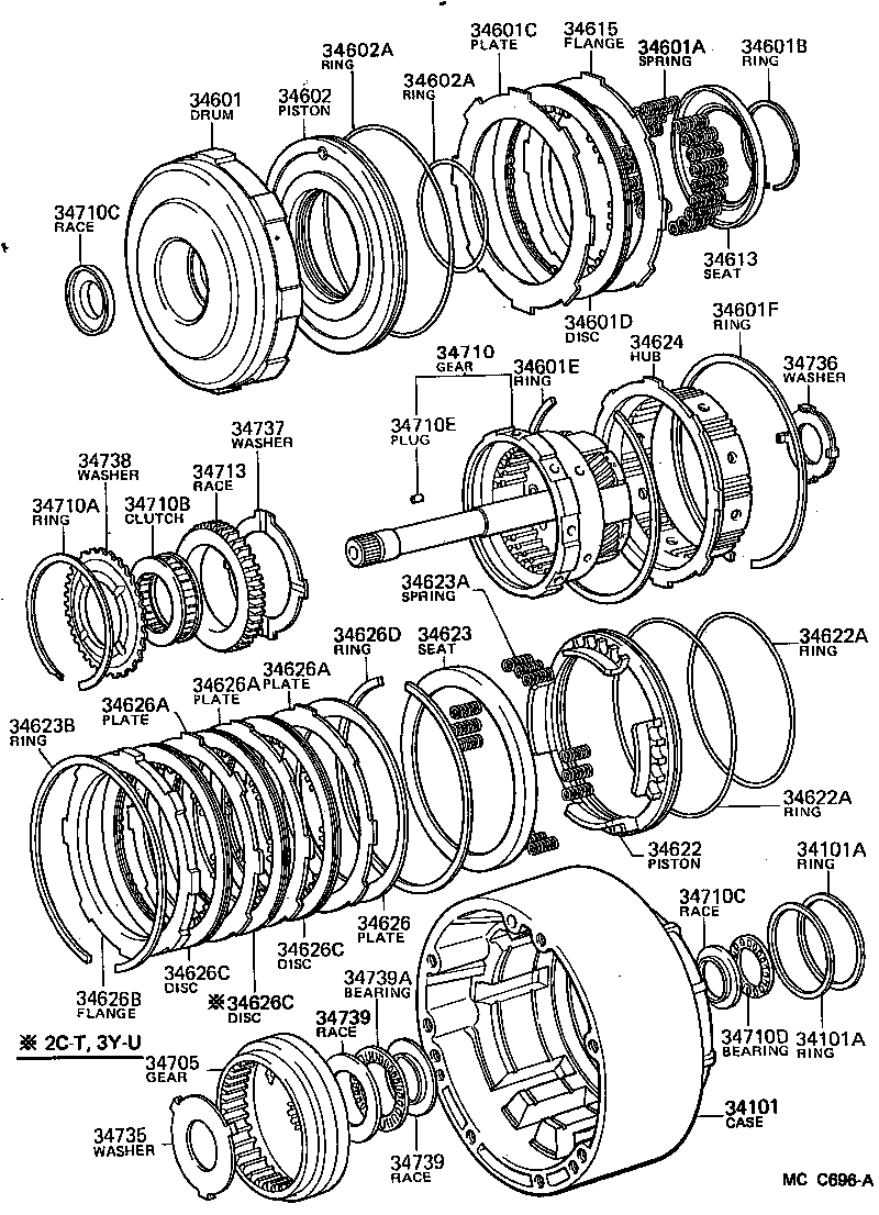  LITEACE VAN WAGON |  OVERDRIVE GEAR ATM
