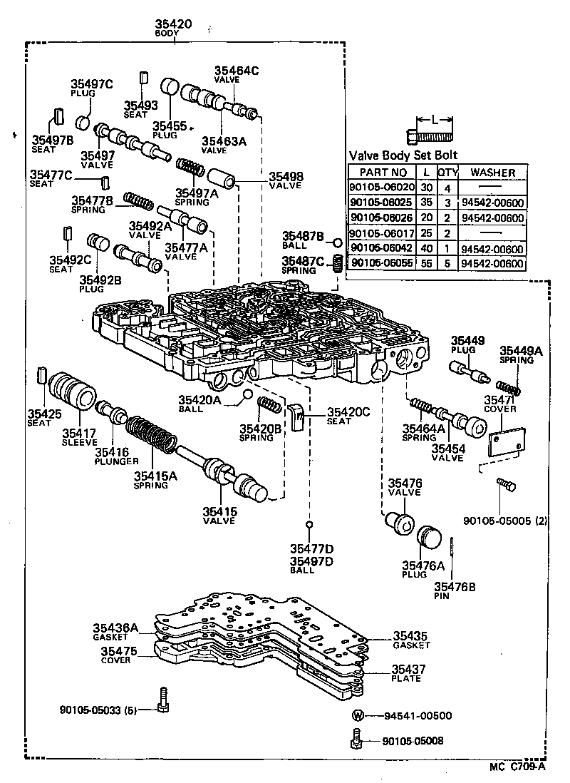  LITEACE VAN WAGON |  VALVE BODY OIL STRAINER ATM