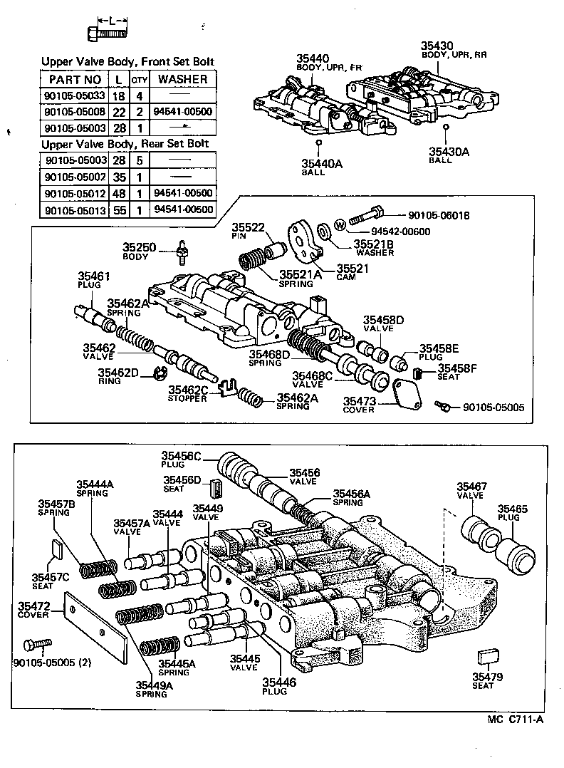  LITEACE VAN WAGON |  VALVE BODY OIL STRAINER ATM