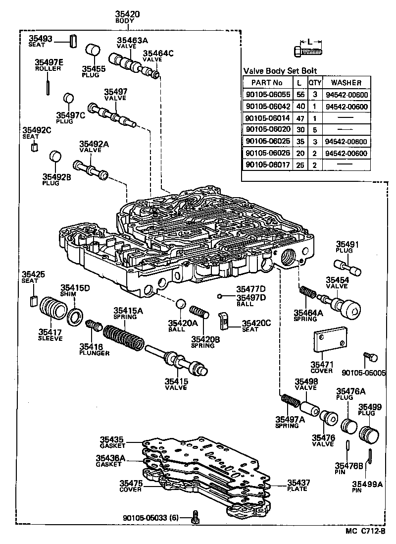  LITEACE VAN WAGON |  VALVE BODY OIL STRAINER ATM
