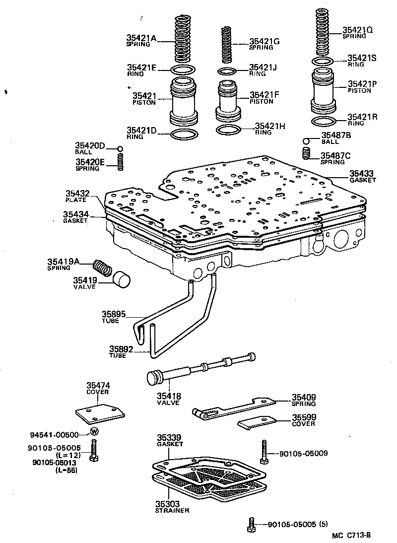  LITEACE VAN WAGON |  VALVE BODY OIL STRAINER ATM