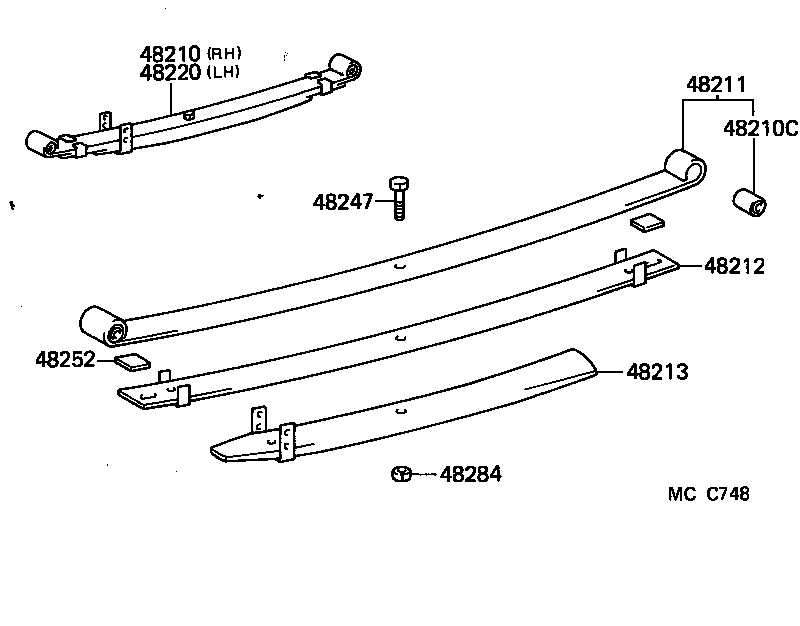  LITEACE VAN WAGON |  REAR SPRING SHOCK ABSORBER