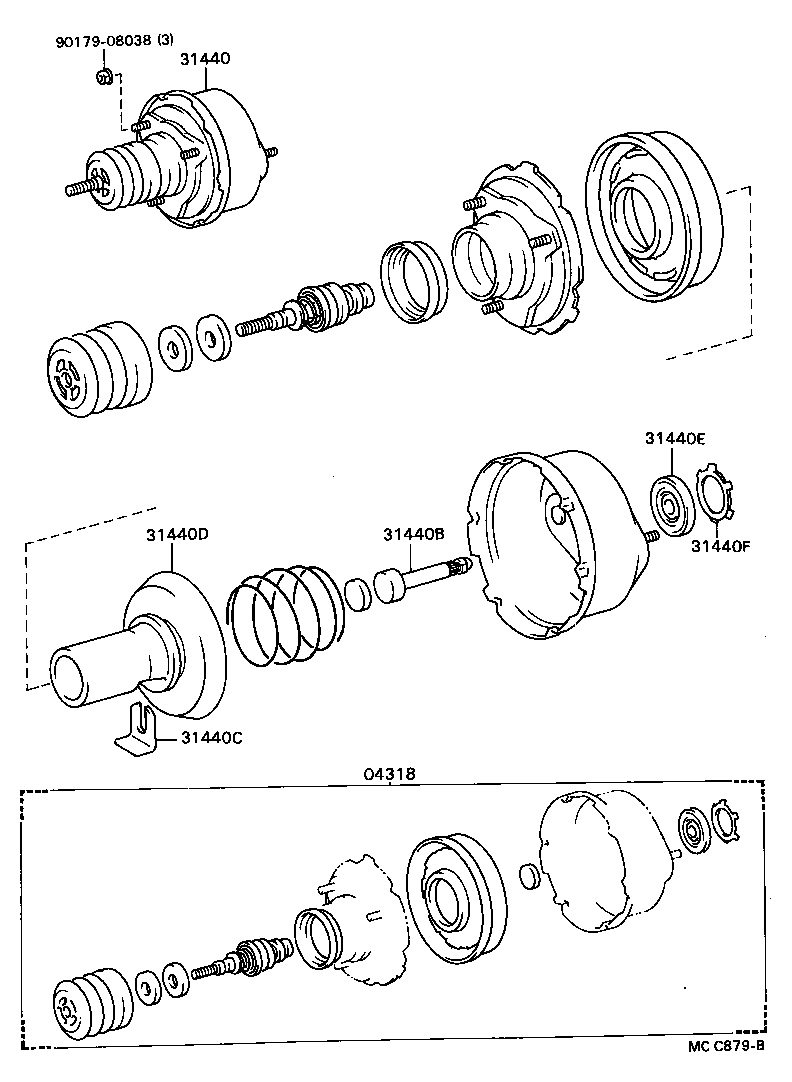  COASTER |  CLUTCH BOOSTER