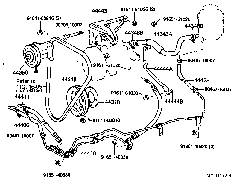  LITEACE VAN WAGON |  POWER STEERING TUBE