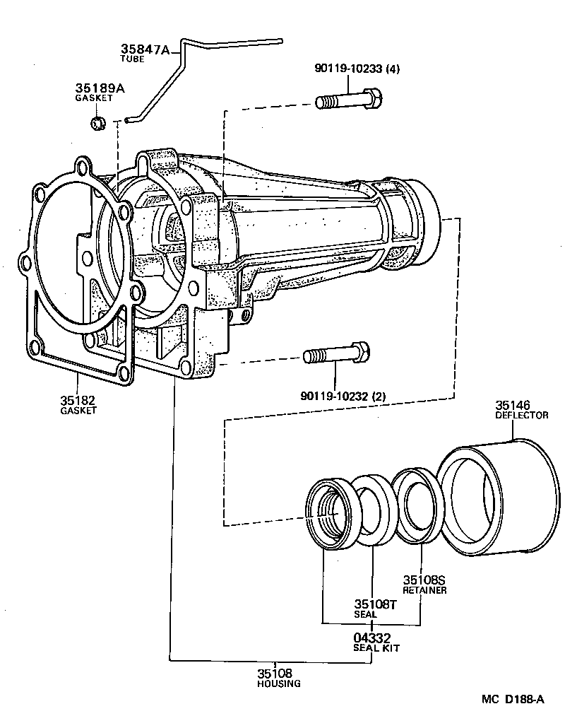  SUPRA |  EXTENSION HOUSING ATM