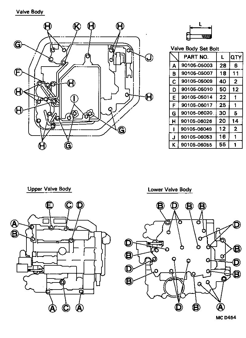  STARLET |  VALVE BODY OIL STRAINER ATM