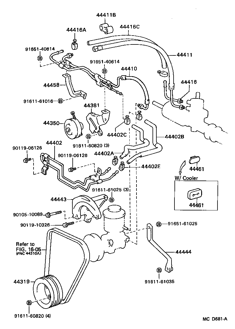  MARK 2 |  POWER STEERING TUBE